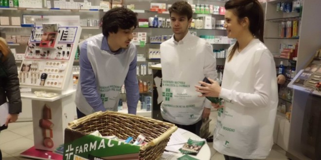 Donafarmaco sabato 14 febbraio alla Farmacia Parovina